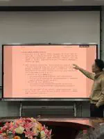 Dr Zhuo Chen at the 12th Inter-regional Forum on Dialectal Grammar