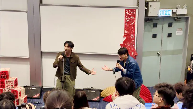 Zetao and Youngyoon ranked the 2nd in the semifinal of the CUHK MSing singing competition! WOW!
